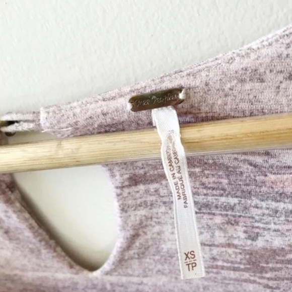 Free People• Aztec Lace Eyelet Tunic Top XS - Picture 3 of 6